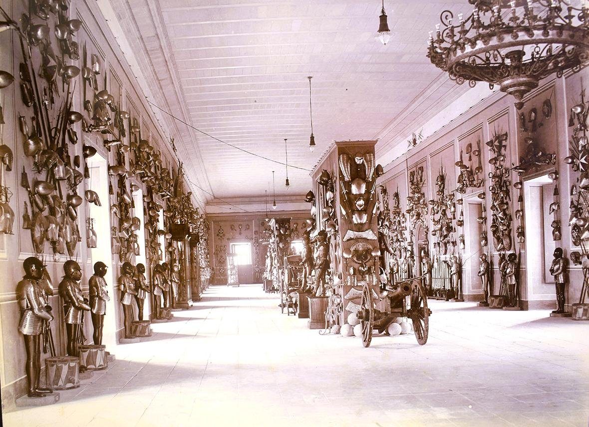 Palace Armoury, photographed by richard ellis