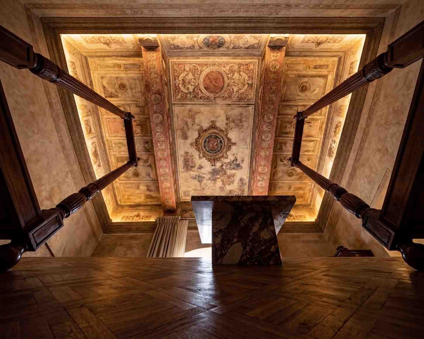 Frescoed ceiling