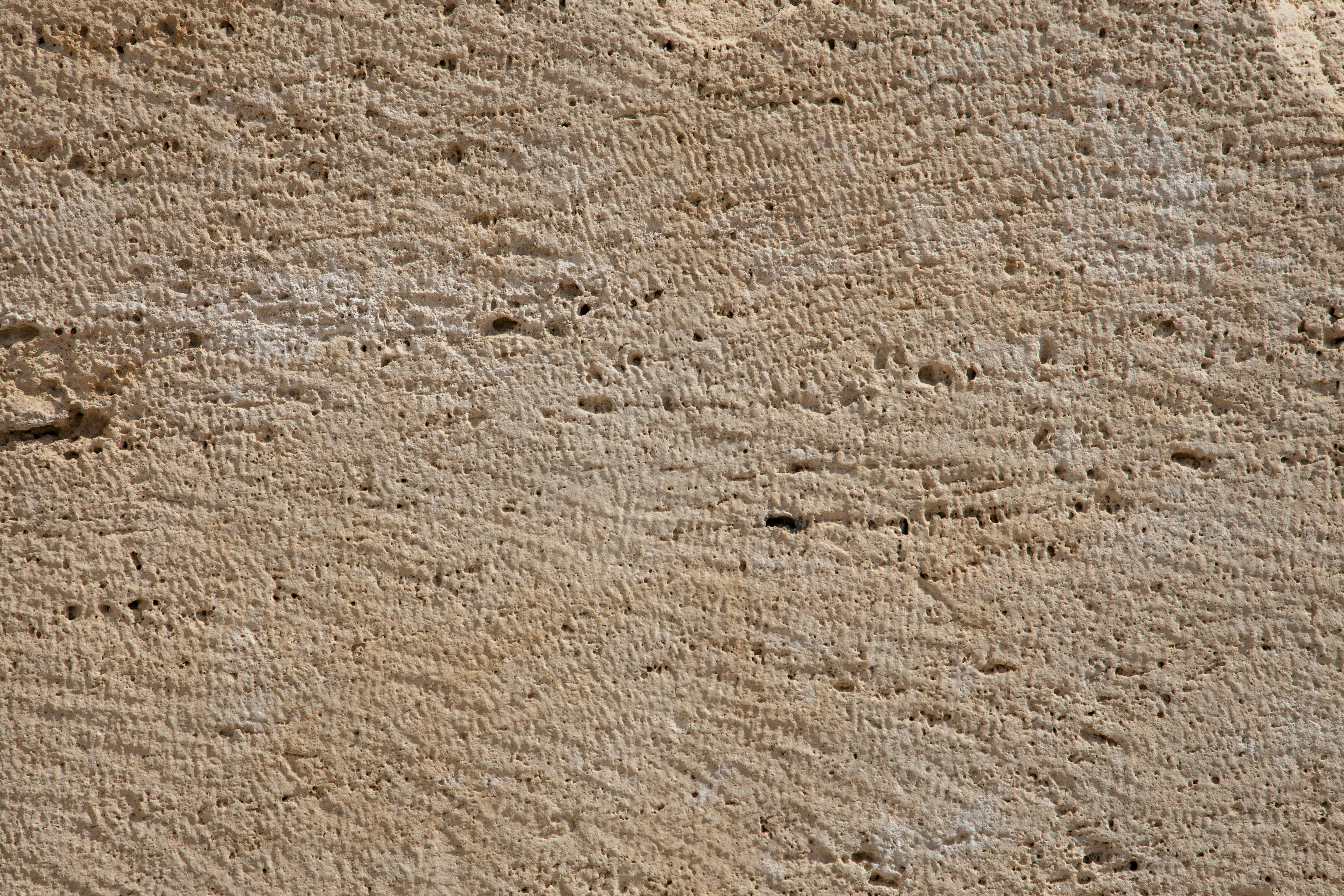 Maltese limestone, raking light