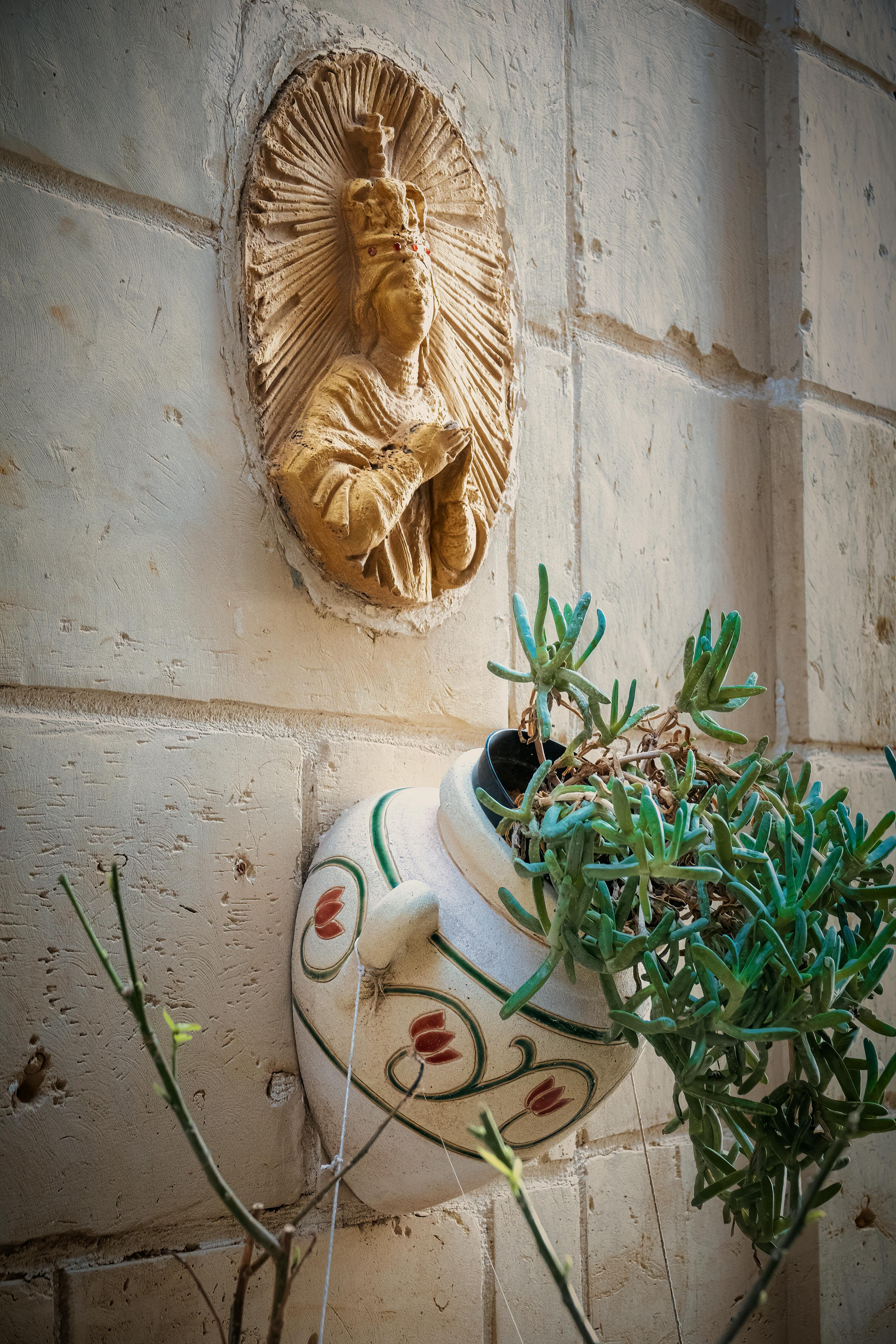 Maltese stone artefact, domestic detail